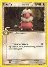 2006 POKEMON FLAAFFY Δ 30/101 UNCOMMON DRAGON FRONTIERS MODERATELY PLAYED