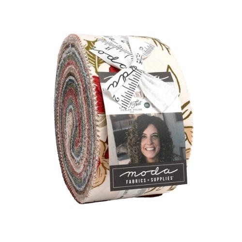 Old World Yuletide Jelly Roll® 45620JR Moda Precuts Jelly Roll 100% cotton fabri - Picture 1 of 3