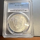 1904-O Morgan Silver Dollar PCGS MS62 Uncirculated New Orleans $1 KM#110