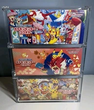 Strong Acrylic Case for Pokémon Center Tohoku/Hiroshima/Fukuoka Box Round Corner