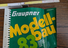 Graupner Modellbau-Katalog aus dem Jahr 1983
