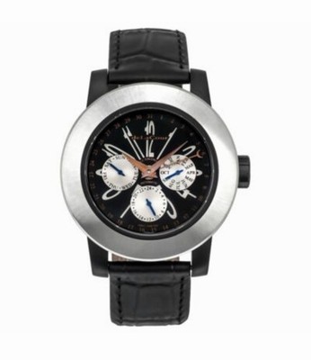 delLaCour Fusion Calendar GMT Automatic Men's Watch WATI0139-004-RBB MSRP $7,500