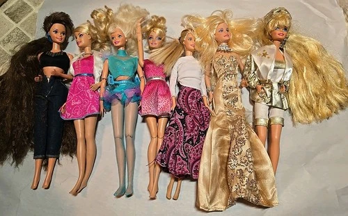 New ListingLot of 31 Barbie Dolls Rough Condition Needs TLC Mixed Lot Vintage To Modern