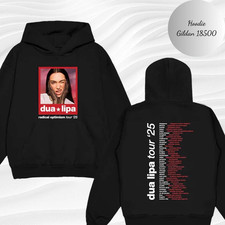 Dua Lipa Photo Dated 2025 Tour Hoodie Collection 2025 Hoodie Shirt