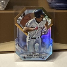 Topps Diamond Greats Die-Cuts Wade Boggs Red Sox Baseball Trading Card