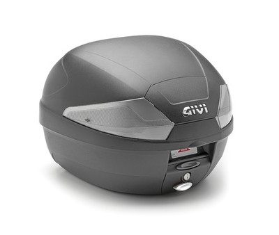 GIVI B29 TECH - Monolock Topcase mit Platte schwarz uni / Max Zuladung 3 kg