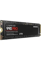 Samsung 990 PRO 2TB SSD NVMe M.2 PCIe Gen4, M.2 2280 SSD Speed 7,450 MB/s