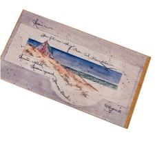 Seaside Stamp By Stamps Happen Sea 90360 Ocean Background Cottage Garden