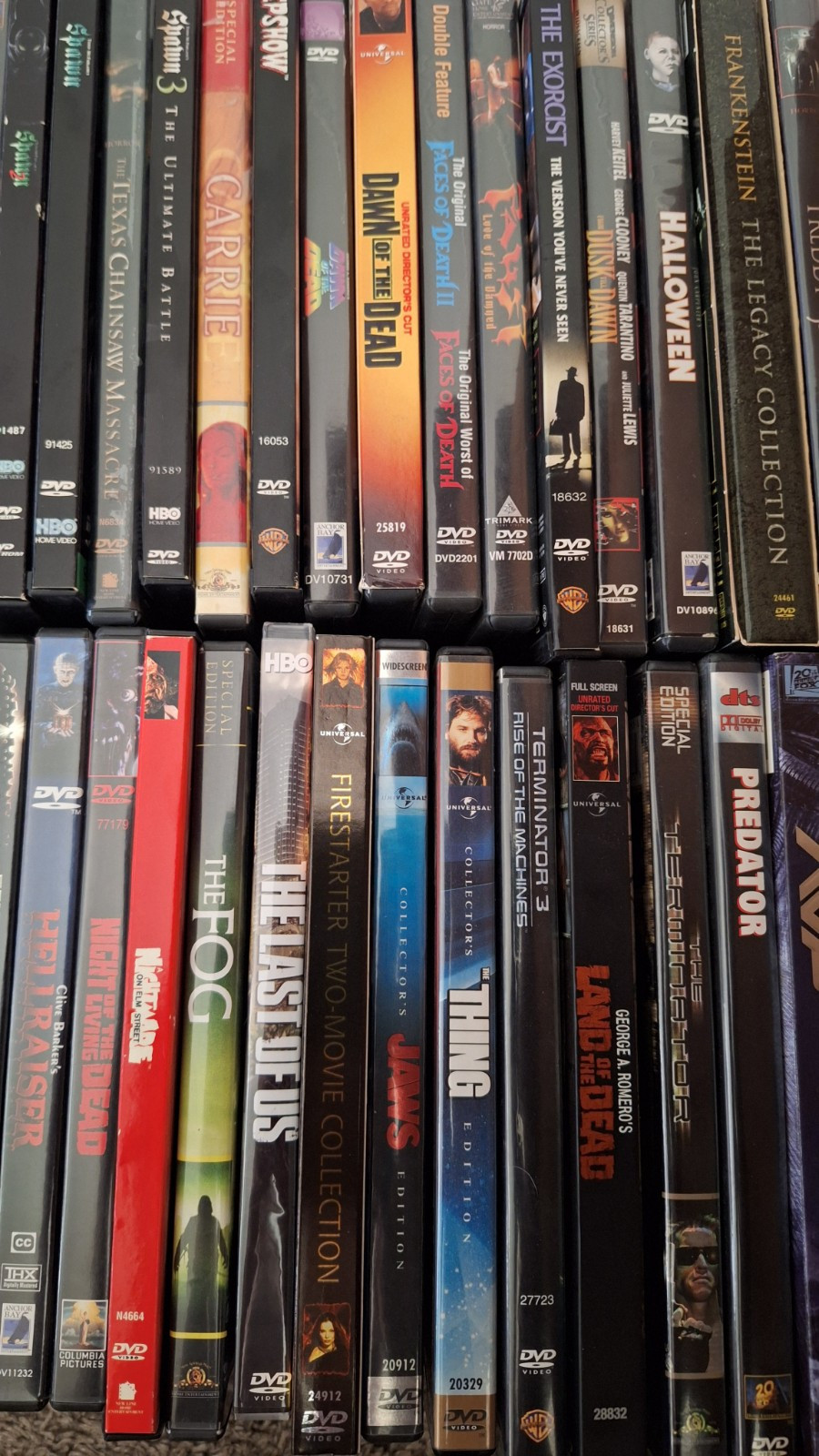 You Pick / Choose HORROR Movies DVD Lot: Slasher Gore Halloween Classics