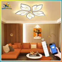 Deckenleuchte Led Dimmbar 40W-60W Mit Fernbedienung App Farbwechsel FüR