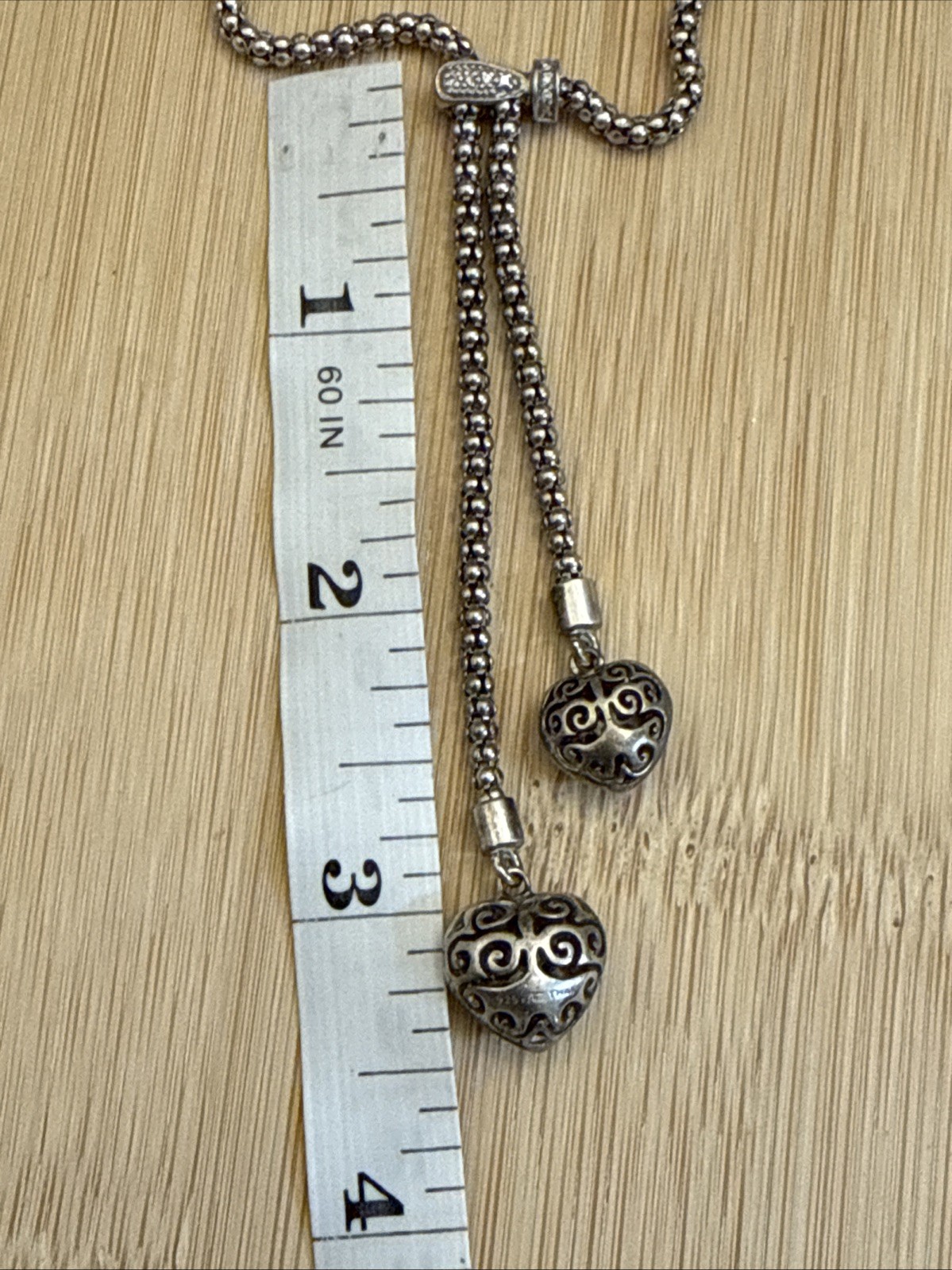 Double Heart Necklace Lab Created Ruby Diamond Ta… - image 10