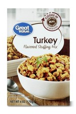 Great Value Turkey Flavored -Stuffing Mix, 6 Oz. FAST FREE SHIPPING