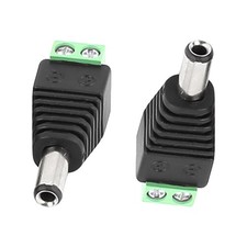 20PCS Male DC Power Jack Terminal Connectors Power Connector 5.5mm x 2.5mm