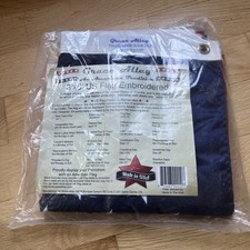 Grace Alley USA American Flag 3 X 5 Foot Made in USA Embroidered Stars