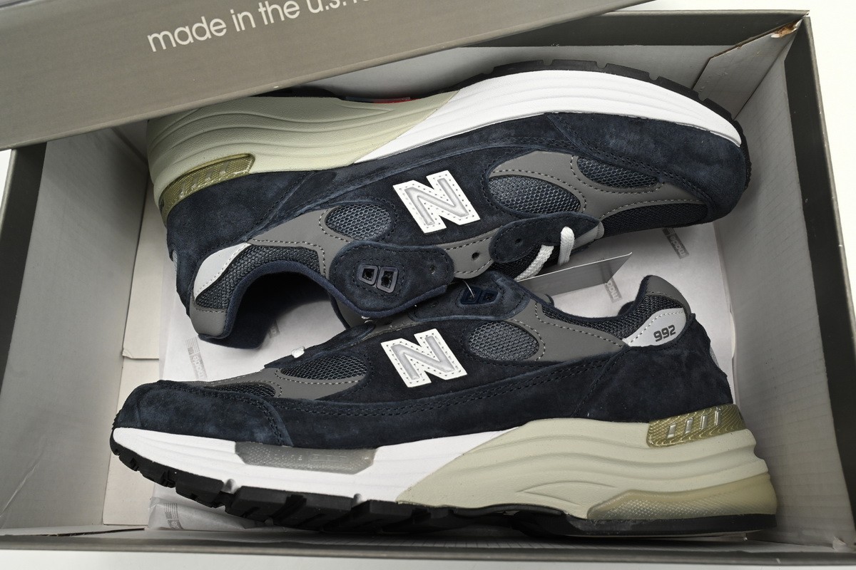 【ソトロペス】M992GG [NAVY/26.5cm] New Balance 992 Navy Grey Men's - M992GG - US