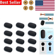 Black Foam Windscreen for Headset Microphone - 0.2
