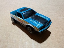 70's Tyco "Curve Hugger" HO Slot Car Mustang