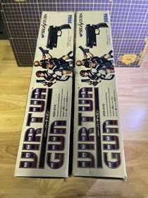 Lot 2 Virtua Guns Controllers Games VIRTUA COP １2  Sega Saturn SEGA SS Japan Box