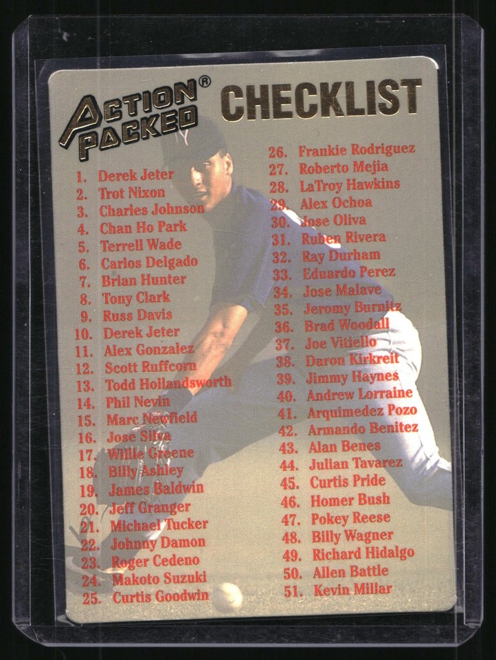 1995 Action Packed Checklist: 1-83 #83 1995 Action Packed Checklist: 1-83 #83
