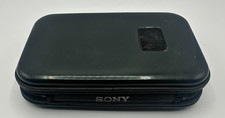 Vintage Official Sony Minidisc Player & Disc Portable Case For Sony MD Walkman