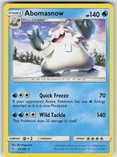 ABOMASNOW 42/236 R UNIFIED MINDS POKEMON NEAR MINT