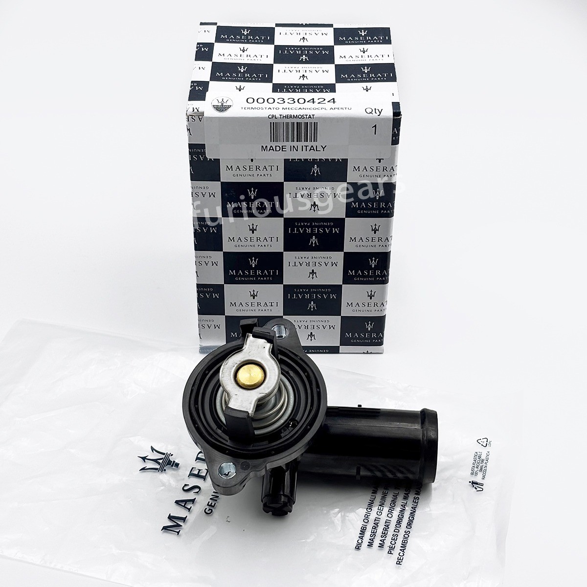 Maserati Ghibli Levante Quattroporte Cooling Thermostat 3.0TT V6 Engine 330424