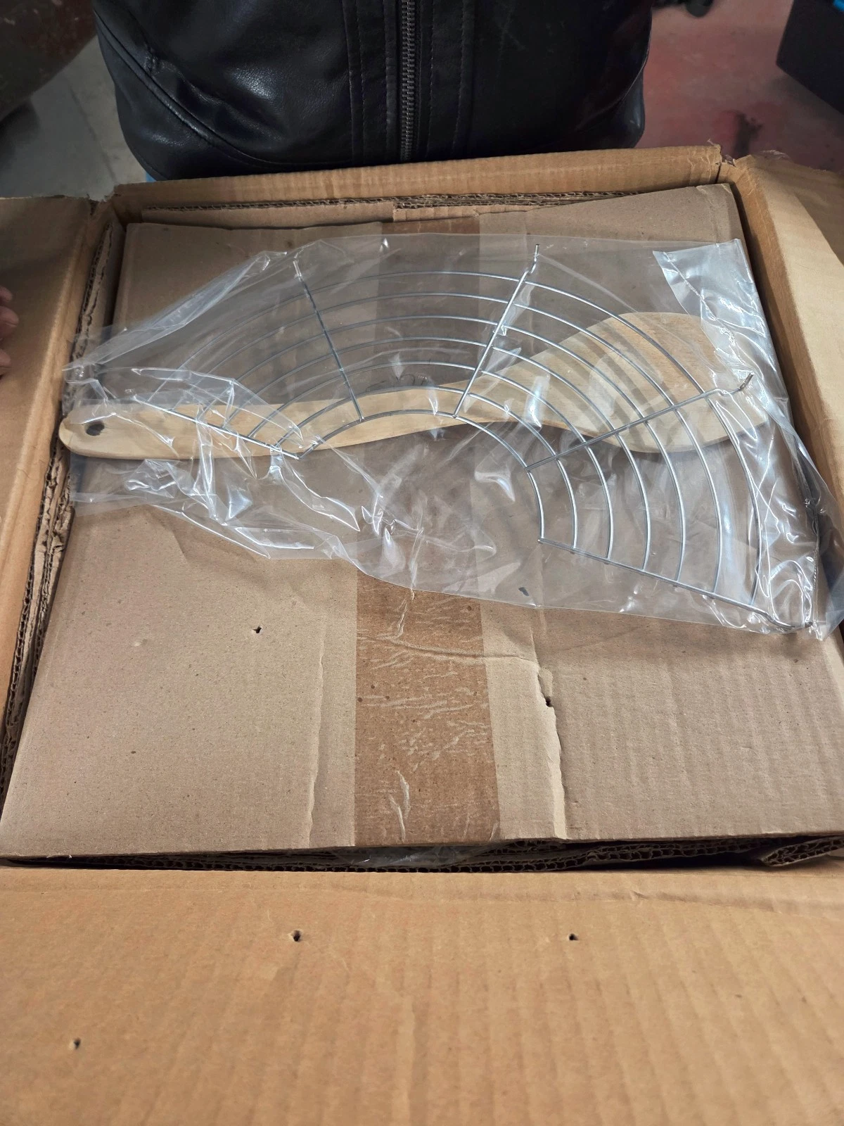 Wok with Lid and Cooking Spoon - New and Original Packaging