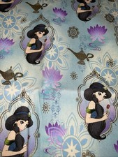 Vintage To Modern Fabric, Quilting Disney, Princess Jasmine 36 X 42