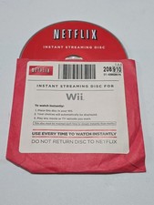 Netflix Instant Streaming Disc for Nintendo Wii in Sleeve