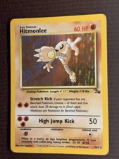 Hitmonlee 7/62 Unlimited Holo Rare Fossil Pokemon Card TCG on eBay