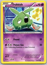 Trubbish 53/124 Common Dragons Exalted Pokemon Lightly Played on eBay