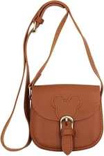 "Little Girls Purse Cute Leather Crossbody Bag Mini Shoulder Bag for Kids,Toddle