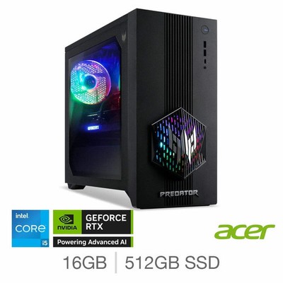 Acer Predator Orion 3000, Core i5, 16GB, 512GB, RTX 5060 Gaming PC - NEU OVP