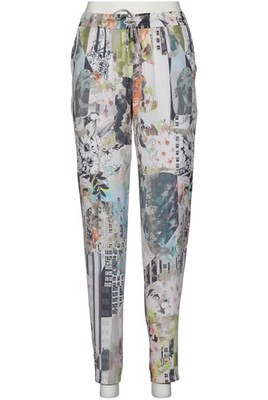 Basler Stoffhose Damen Hose Pants Chino Gr. W27 Mehrfarbig #77whi1t
