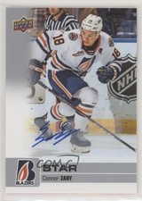 2019-20 Upper Deck CHL Star SP Auto Connor Zary #303 Auto 02hk