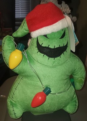 Nightmare Before Christmas Disney Oogie Boogie Animated Plush 12  What's This?