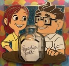 Pixar Up 10th Anniversary Disney Pin Carl And Ellie Paradise Falls Jar LE 3000 B — photo 2