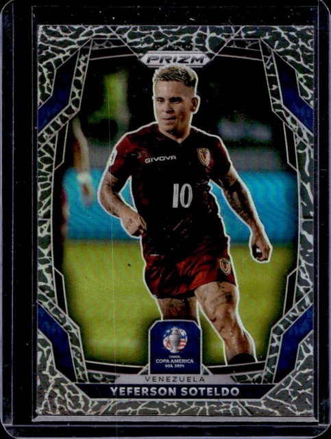 2024-25 Panini Prizm Copa America Yeferson Soteldo Elephant SSP #114