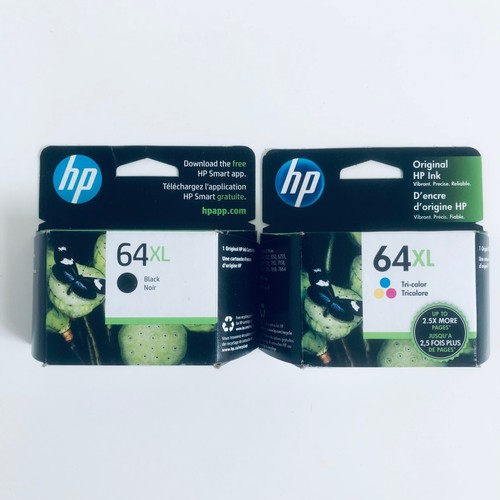 2 Pezzi Adatti Per Cartucce Di Inchiostro Nero HP 64XL N9J92AN 64XL Clr N9J91AN Per 6220 6230 - Foto 9