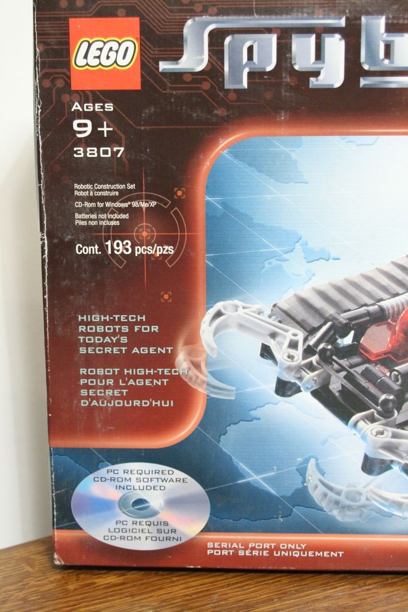 Vintage LEGO Spybotics. Robotic 3807 Programmable Remote CD. New