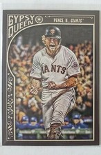 2015 Gypsy Queen Hunter Pence Variation Making Fists Rare SP #261B +261A Base