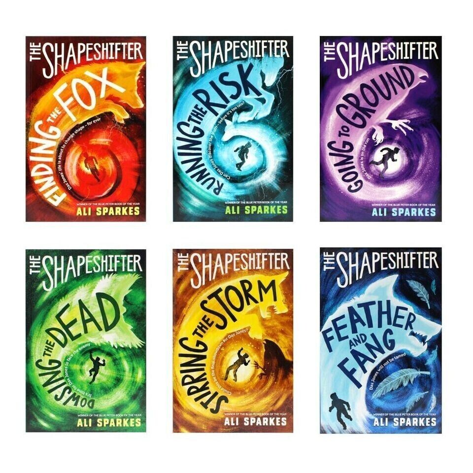 The Shapeshifter Complete 6 Books Collection Set by Ali Sparkes Running the Risk