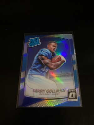 Kenny Golladay 2017 Donruss Optic Silver Holo RC Lions 175 PWE