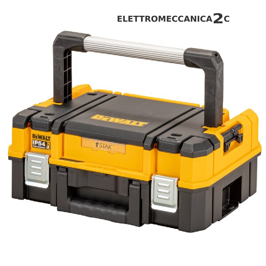 DEWALT DWST83344-1 valigetta t/stak l doppio coperchio maniglione spugna pret...