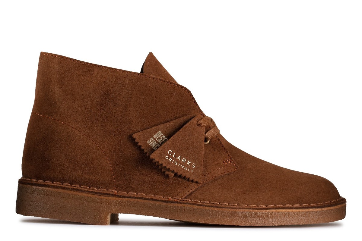 Clarks Mens Desert Boot Cola Suede 26155481 | eBay