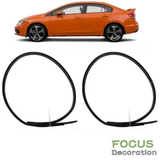 Left&Right Roof Trim Molding For 2012 2013 2014 2015 Honda Civic Sedan 4-Door