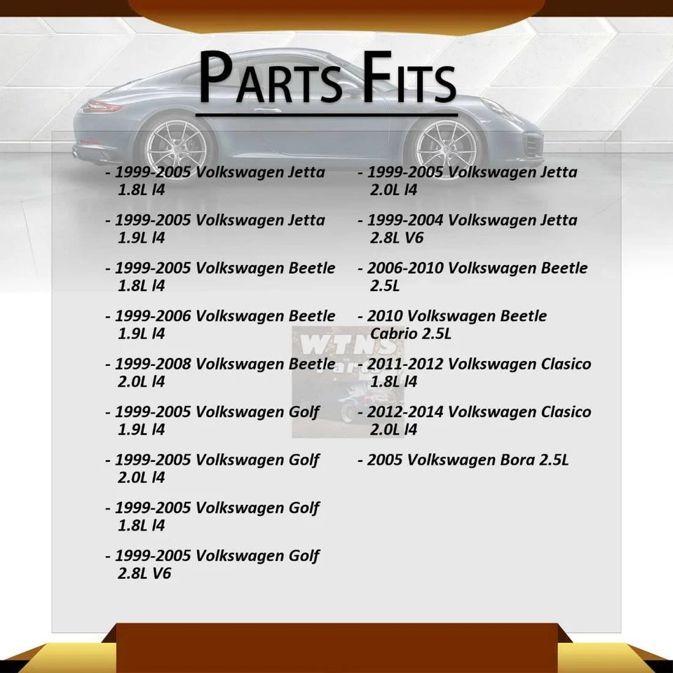 Brazo de control inferior delantero con rótula 2 piezas para Volkswagen Golf 1999-2005 1,9 L Foto 2 de 4