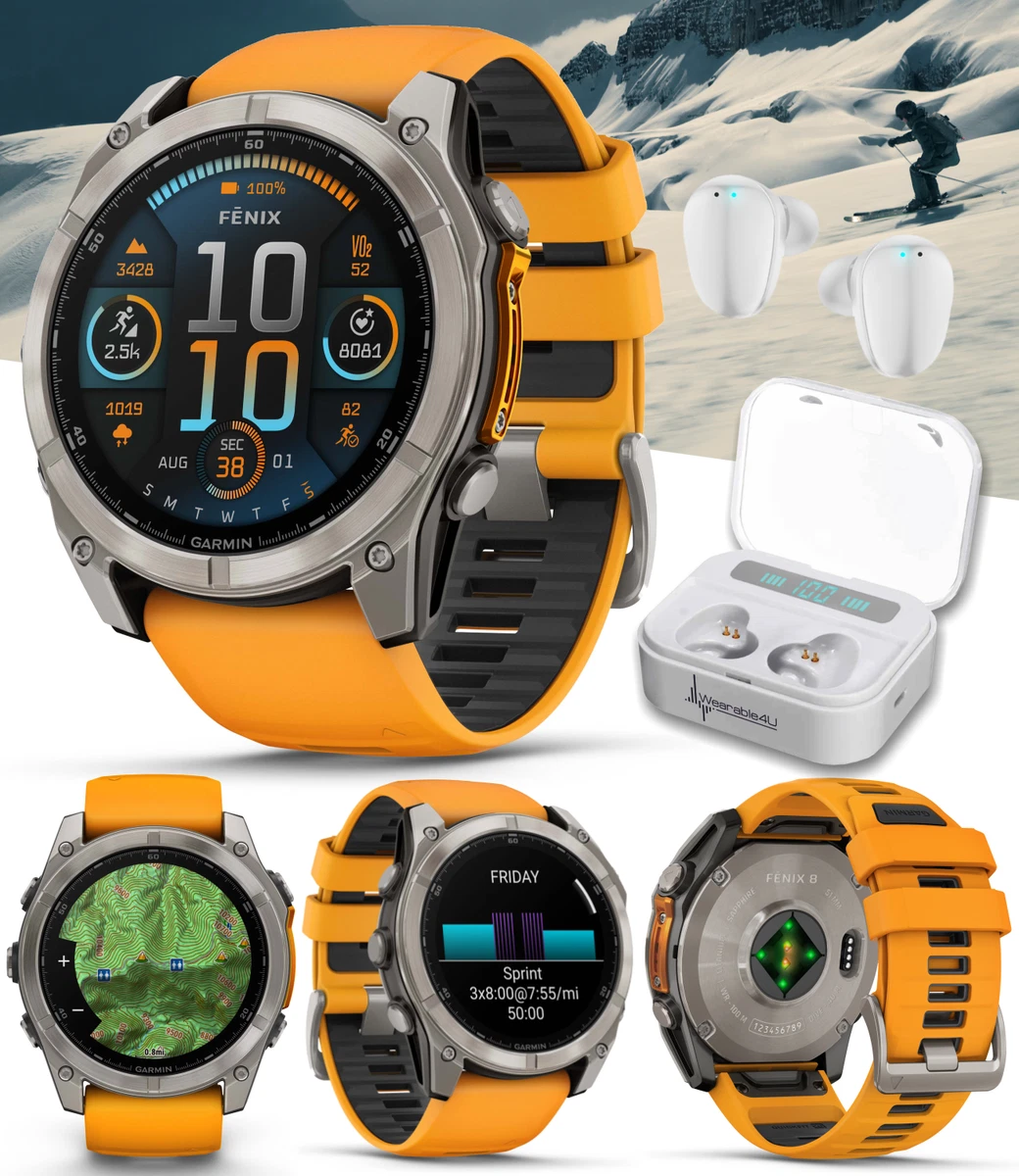 Garmin Orange GPS & Running Watches for sale | eBay