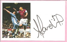 Anton Ferdinand, West Ham United signed 8 x 5 inch white card Original Signature