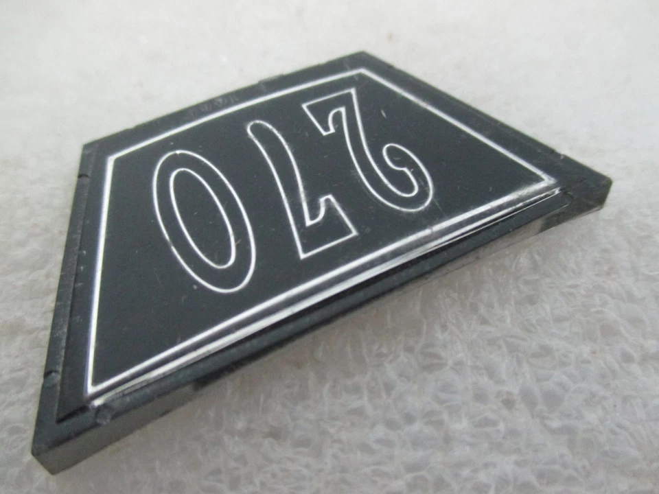 Mopar NOS 1964 Dodge Dart 270 capó adorno insertar calcomanía 2417943 Foto 4 de 4